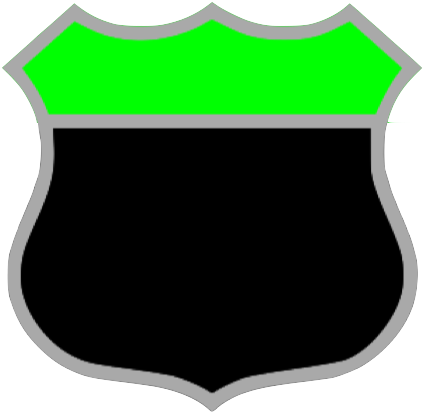 Clipart Info - Green And Black Coat Of Arms (482x448), Png Download