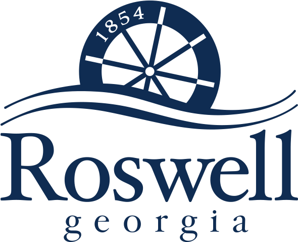 City Of Roswell 2016 Logo Pantone295 Blue Microsoft - Roswell (600x480), Png Download