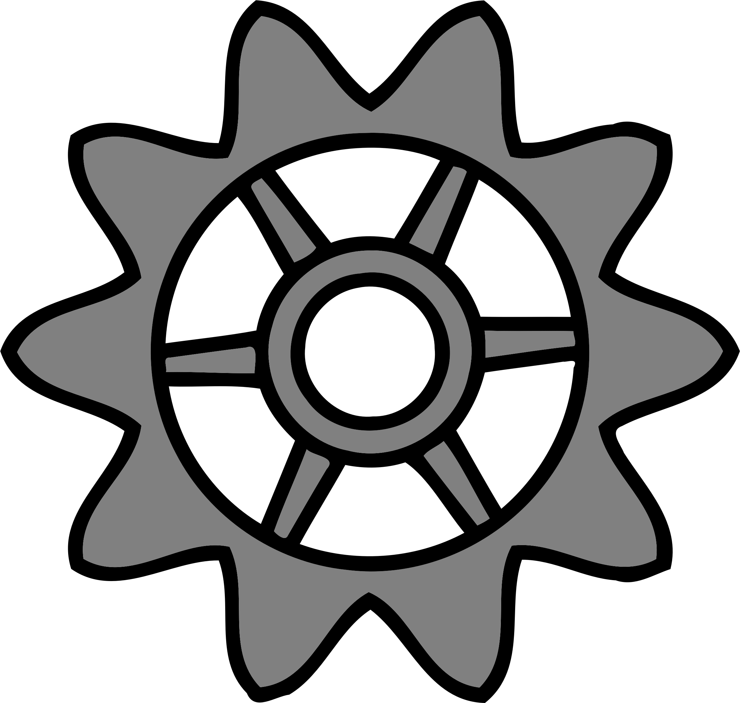 This Free Icons Png Design Of 10-tooth Gear With Trapezium (2389x2271), Png Download