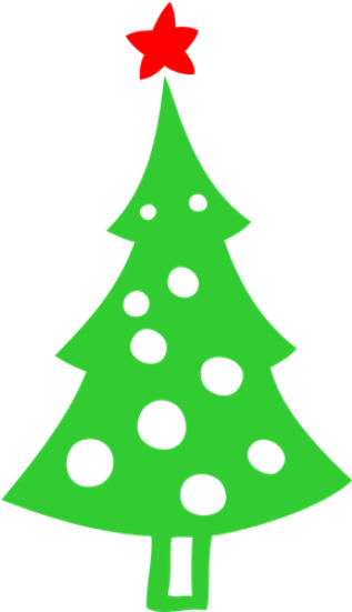 Transparent Minimal Christmas Tree Png (550x550), Png Download