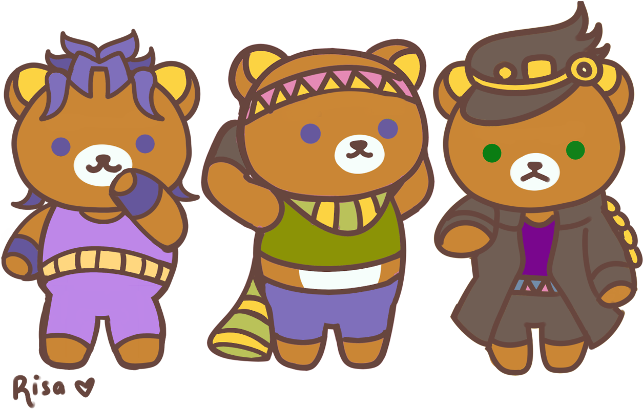 195 Cm X Rilakkuma Please Credit Me If Using~ - Cartoon (500x334), Png Download