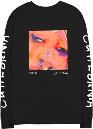California Long Sleeve Shirt - Diplo (480x480), Png Download