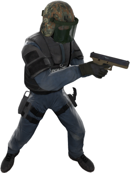 File History - Counter Strike Ct Model (476x616), Png Download