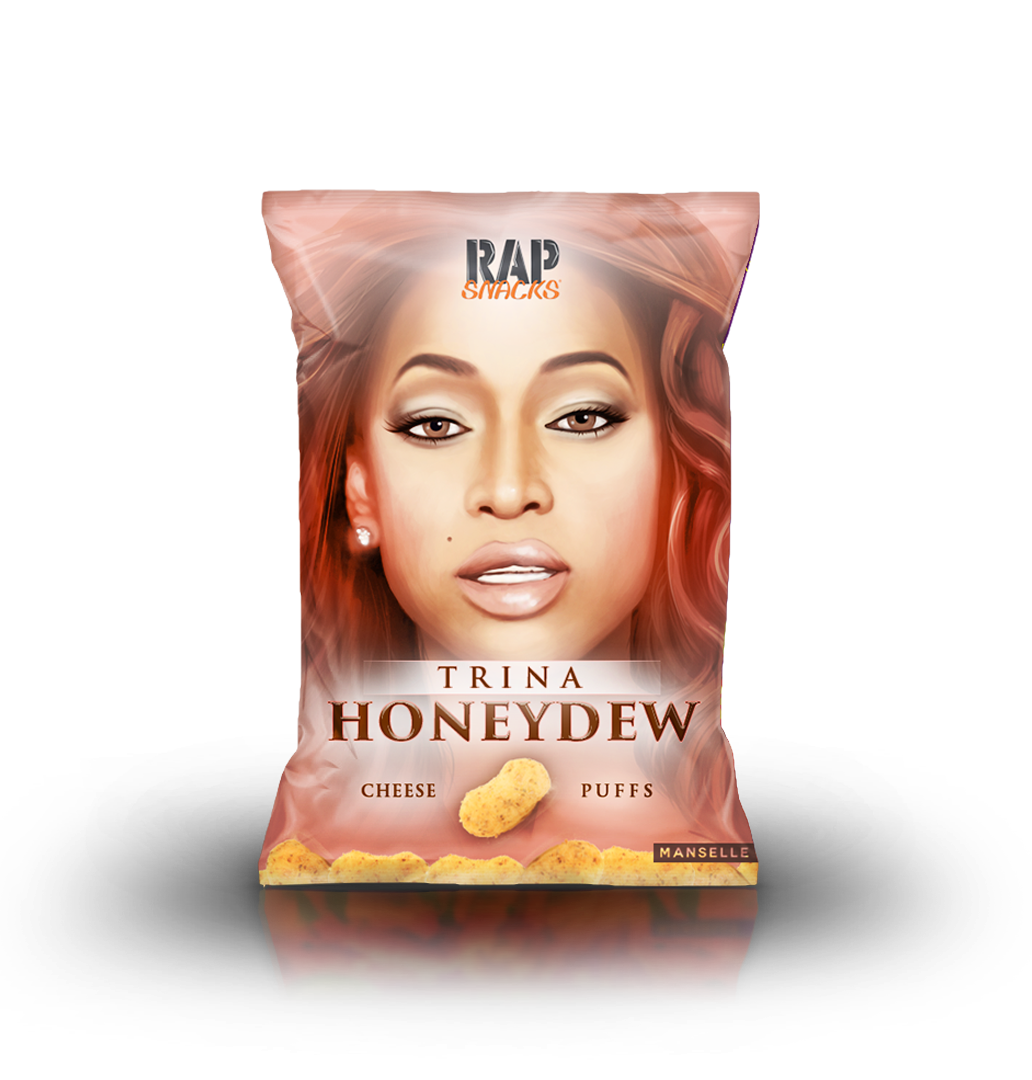 Rap Snacks - Trina Rap Snacks (1032x1080), Png Download