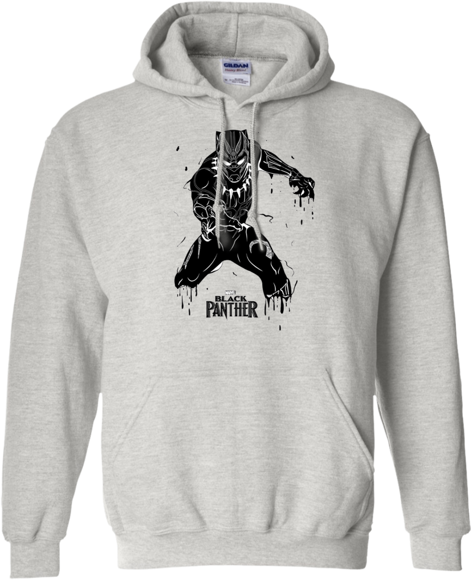 Marvel Black Panther Movie Paint Drip Claws T Shirt - Dude Did You Eat The Last Unicorn Funny Dinosaur T-shirts (1155x1155), Png Download