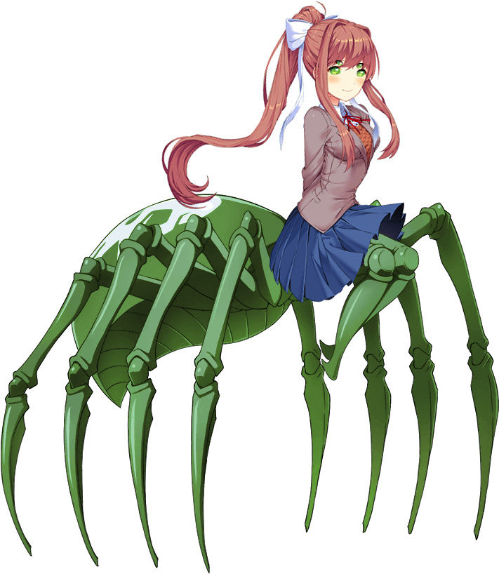 View Samegoogleiqdbsaucenao Spider Monika , - Rachnera Arachnera (710x859), Png Download
