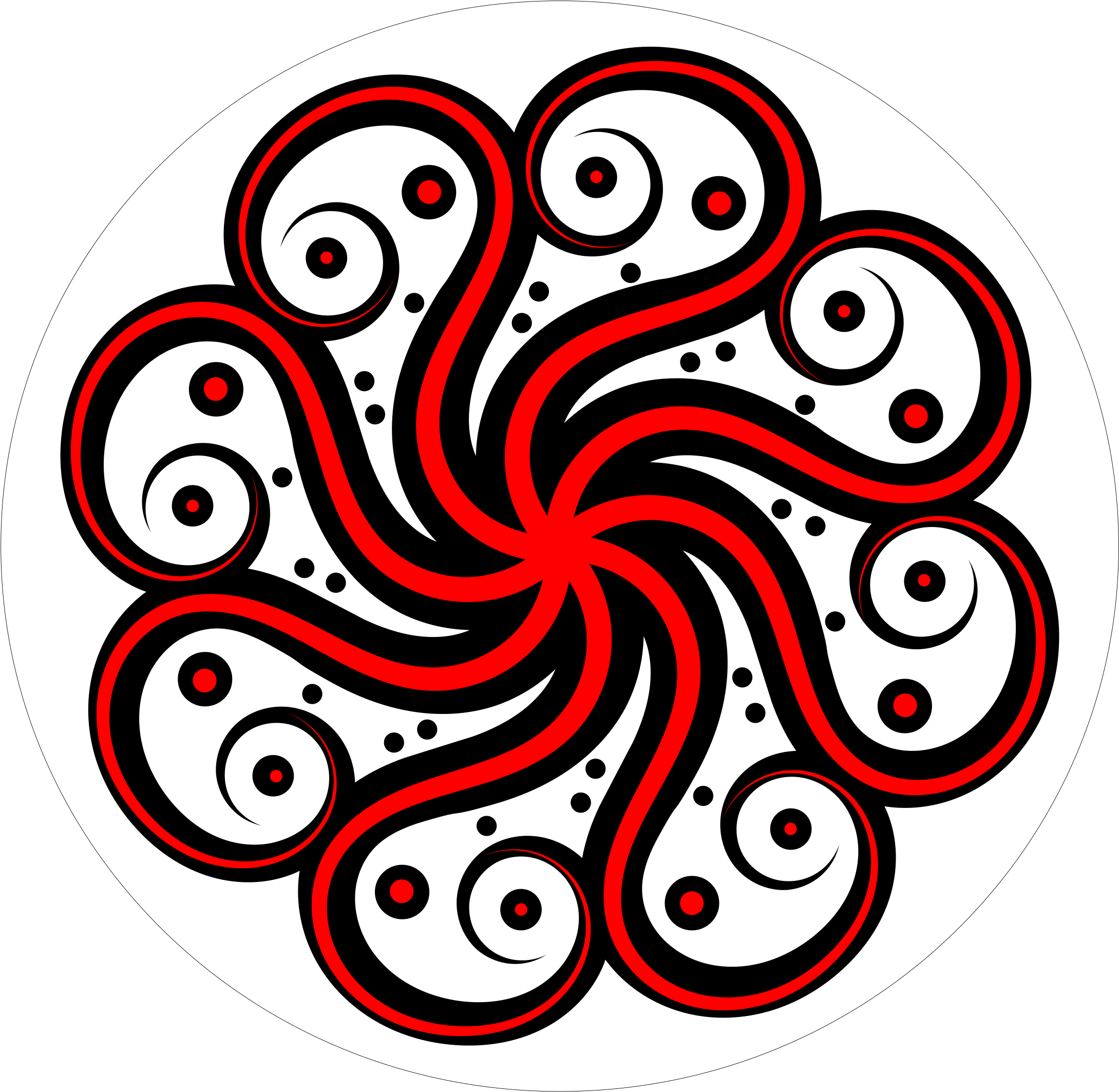 Freeuse Download Black Red By Urtica A White And - Visual Arts (2400x3394), Png Download