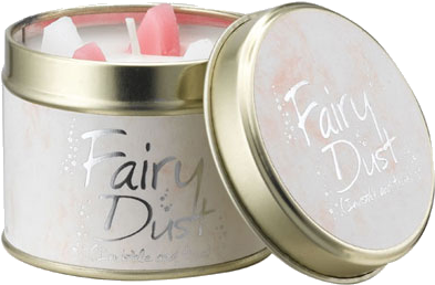 Lily-flame Fairy Dust Scented Candle Tin - Candle In A Tin (410x426), Png Download