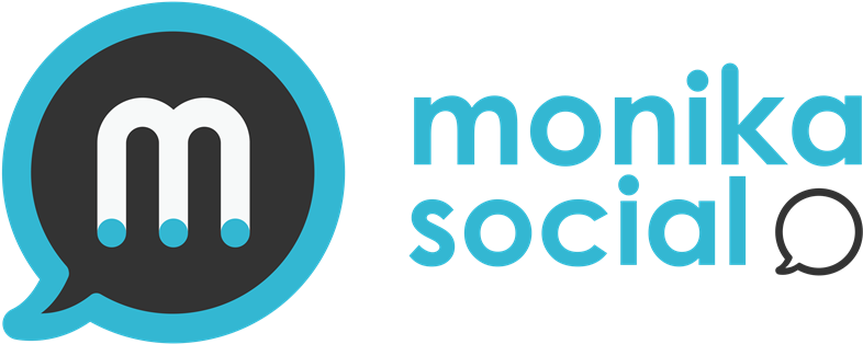 Monika Social (800x313), Png Download