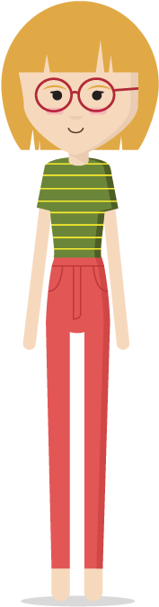 Monika - Illustration (280x720), Png Download