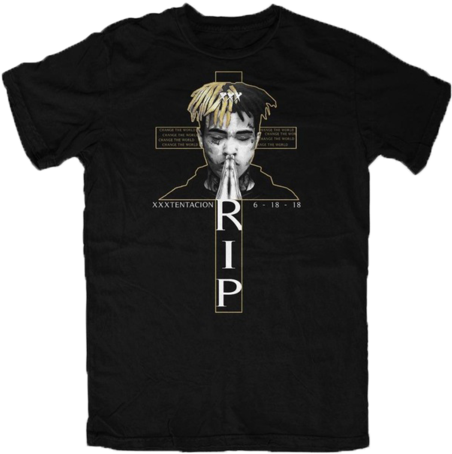 "rip" Xxx - T-shirt - " - Dc Comics Harley Quinn T-shirt (medium) (458x480), Png Download