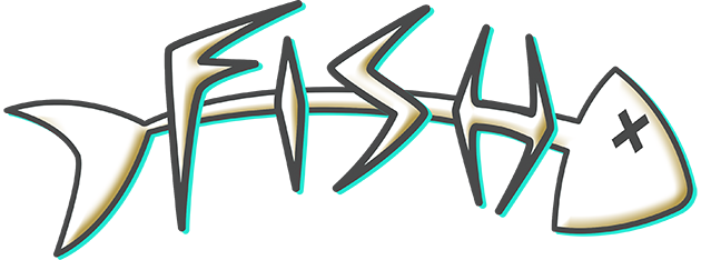 An Old School Fish Person Shooter - Fish (630x234), Png Download