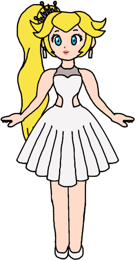 Weiss By Katlime - Princess Peach Katlime (720x1109), Png Download