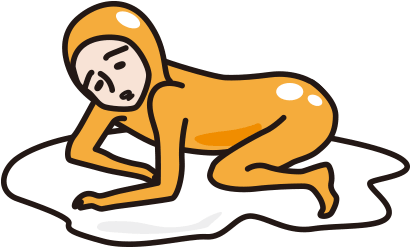 Butt , You May Have Noticed A Strange Man Clad In A - ぐ で たま キャラクター (610x246), Png Download