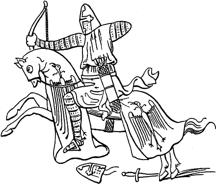 Hooded Drawing Archer - Рисунок Военные Отряды Римлян (450x385), Png Download