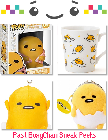 Gudetama Mystery Gift Set - Funko Gudetama Pop Gudetama With Bacon Vinyl Figure (373x466), Png Download