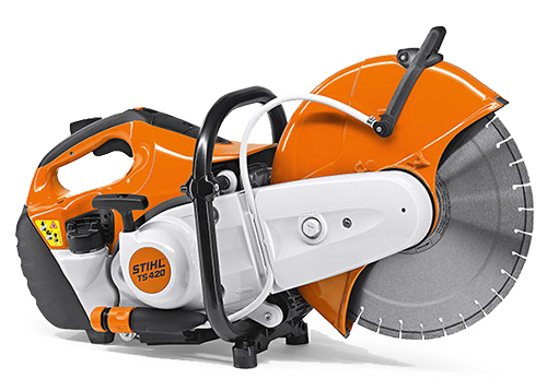 Equipment And Tool Rentals Construction Landscaping - Stihl Ts 420 14" Cut Off Saw (500x358), Png Download