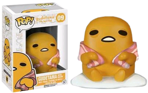Gudetama W/bacon Pop - Funko Pop Sanrio Gudetama (480x307), Png Download