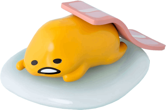 Gudetama 4cm Figuarts Zero Bandai Tamashii Figure - Bandai Figuarts Zero Gudetama (600x600), Png Download