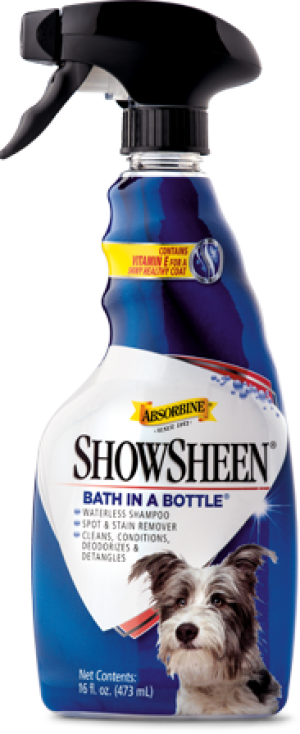 Absorbine Showsheen Bath In A Bottle - Absorbine Showsheen Dog Bath In A Bottle (300x734), Png Download