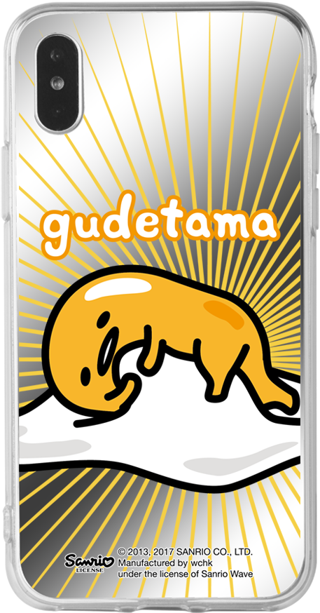 Gudetama Mirror Jelly Case - Beverly Note Rounded Memo Gudetama B Mm-024 (1000x1000), Png Download