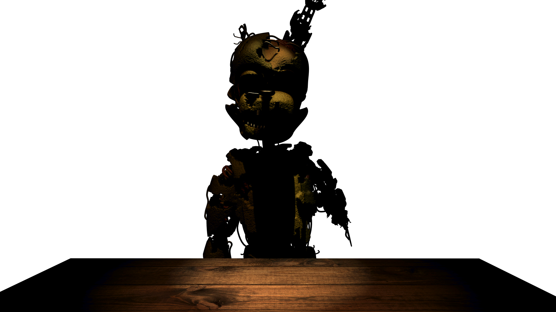 Scraptrap - Freddy Fazbear's Pizzeria Simulator Jumpscare Gif (1920x1080), Png Download