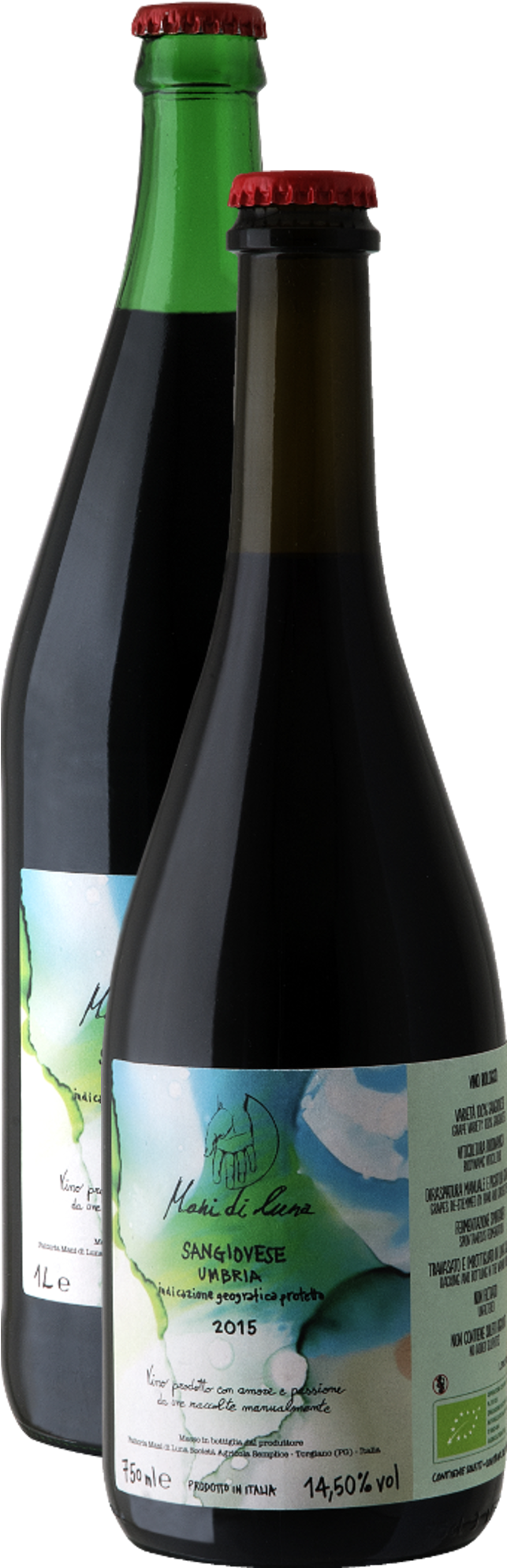 Sangiovese Cap Crown - Bottle (645x2000), Png Download