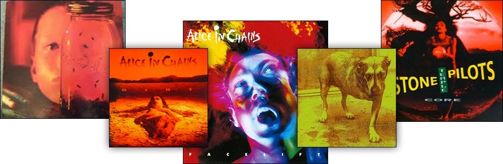 Aic Stp Albums - Core (stone Temple Pilots)(cd / Album) (1001x327), Png Download