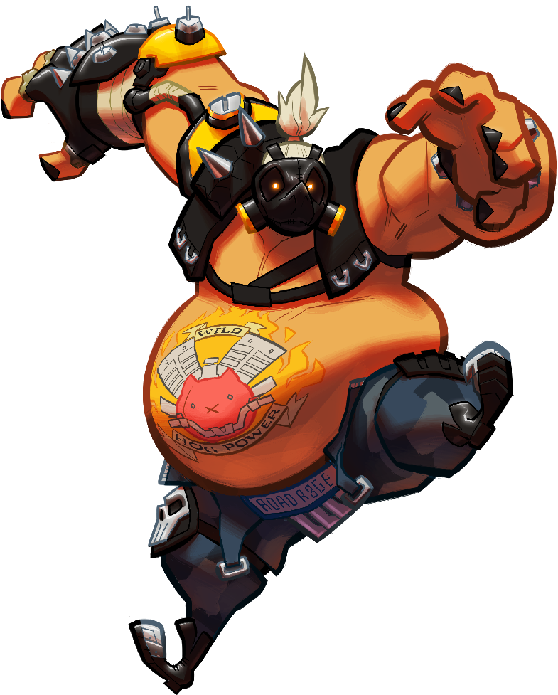 Roadhog By Projectendo On Deviantart - Roadhog Fanart Png (894x894), Png Download