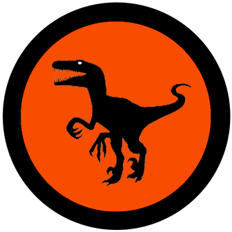 Raptor - Perl Velociraptor (400x400), Png Download