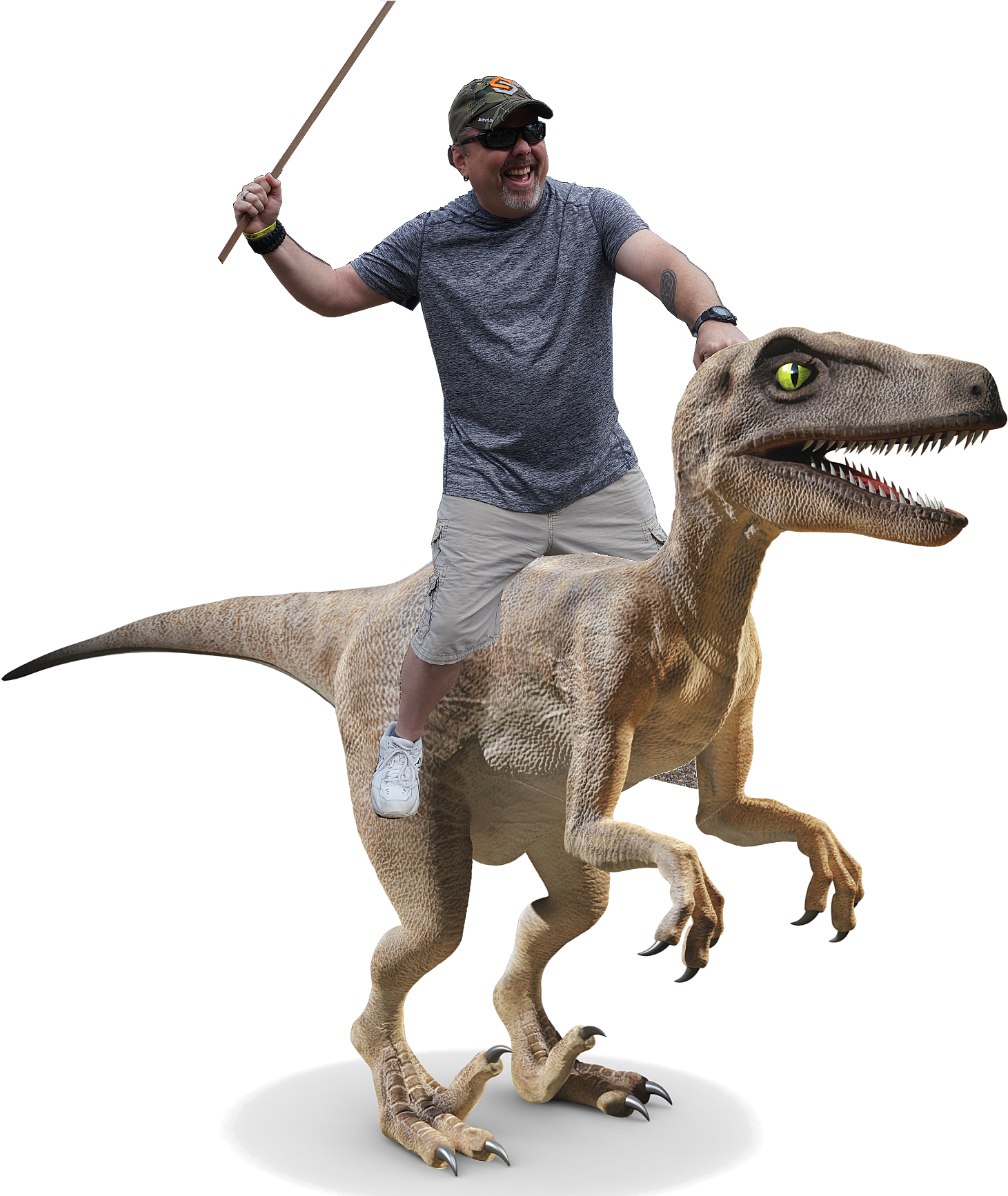 Velociraptor: A History Just For Kids (1733x1733), Png Download