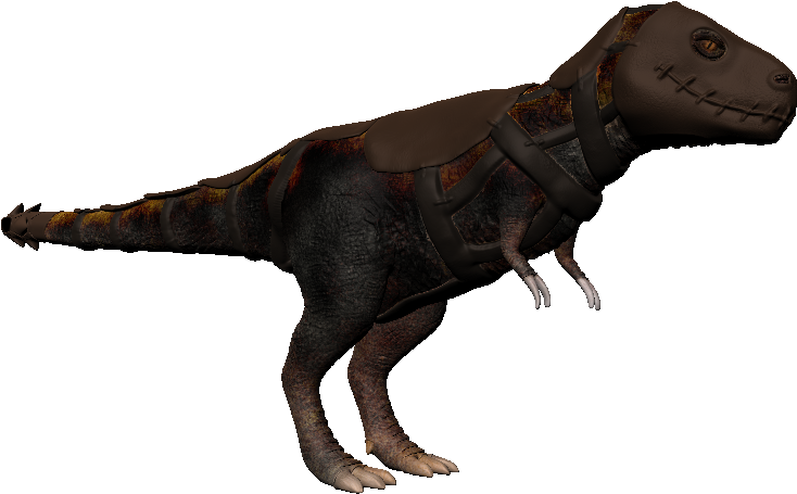Fourth Coat Painting - Tyrannosaurus (1080x505), Png Download
