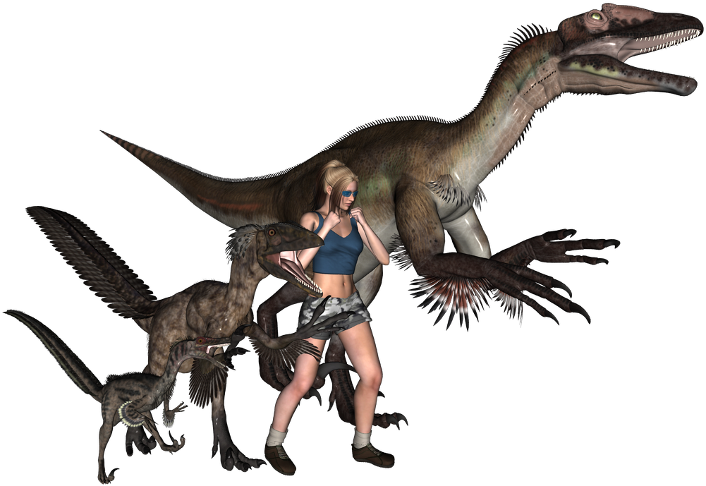 Http - //blog - Joemacirowski - - Utahraptor Vs Velociraptor Vs Deinonychus (1024x768), Png Download