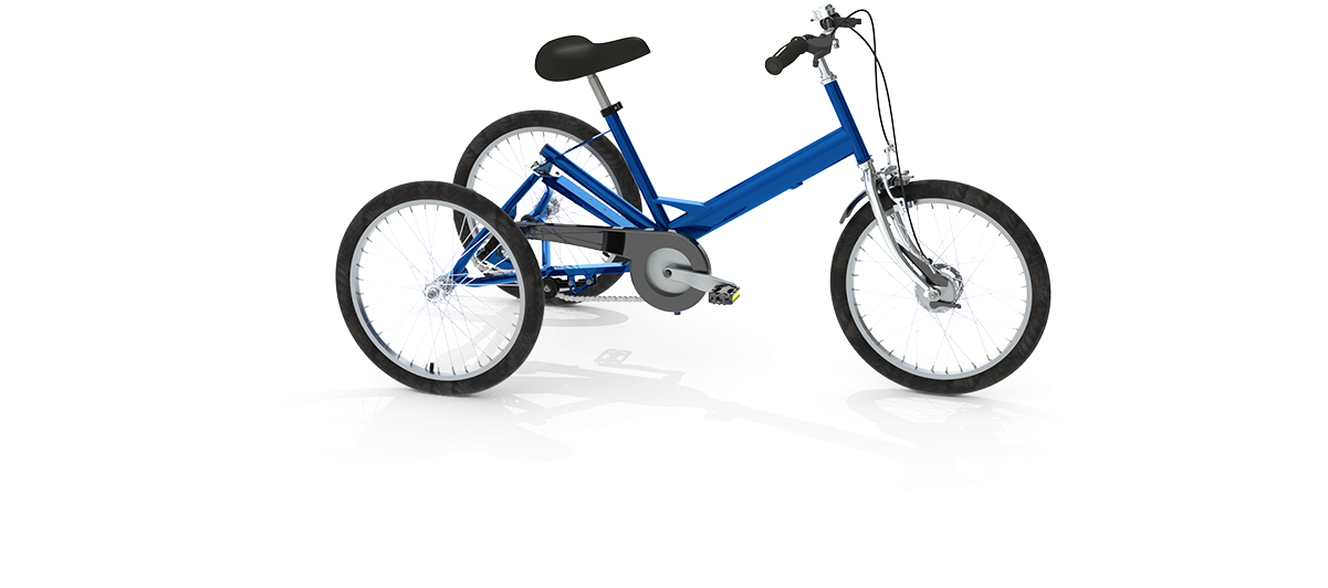 The Roadhog Is Tomcats Multi-speed Trike For More Able - Caudwell Children (1200x675), Png Download