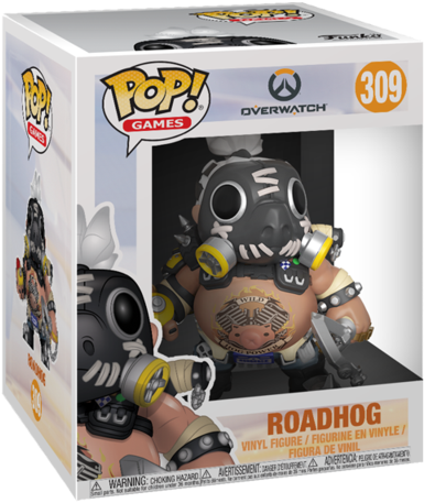Funko Pop Overwatch Roadhog PNG Image 