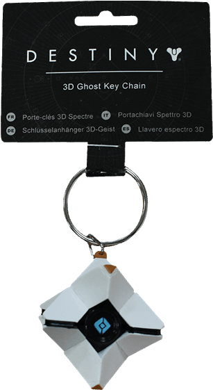 Destiny 2: Ghost Town Keychain (600x600), Png Download