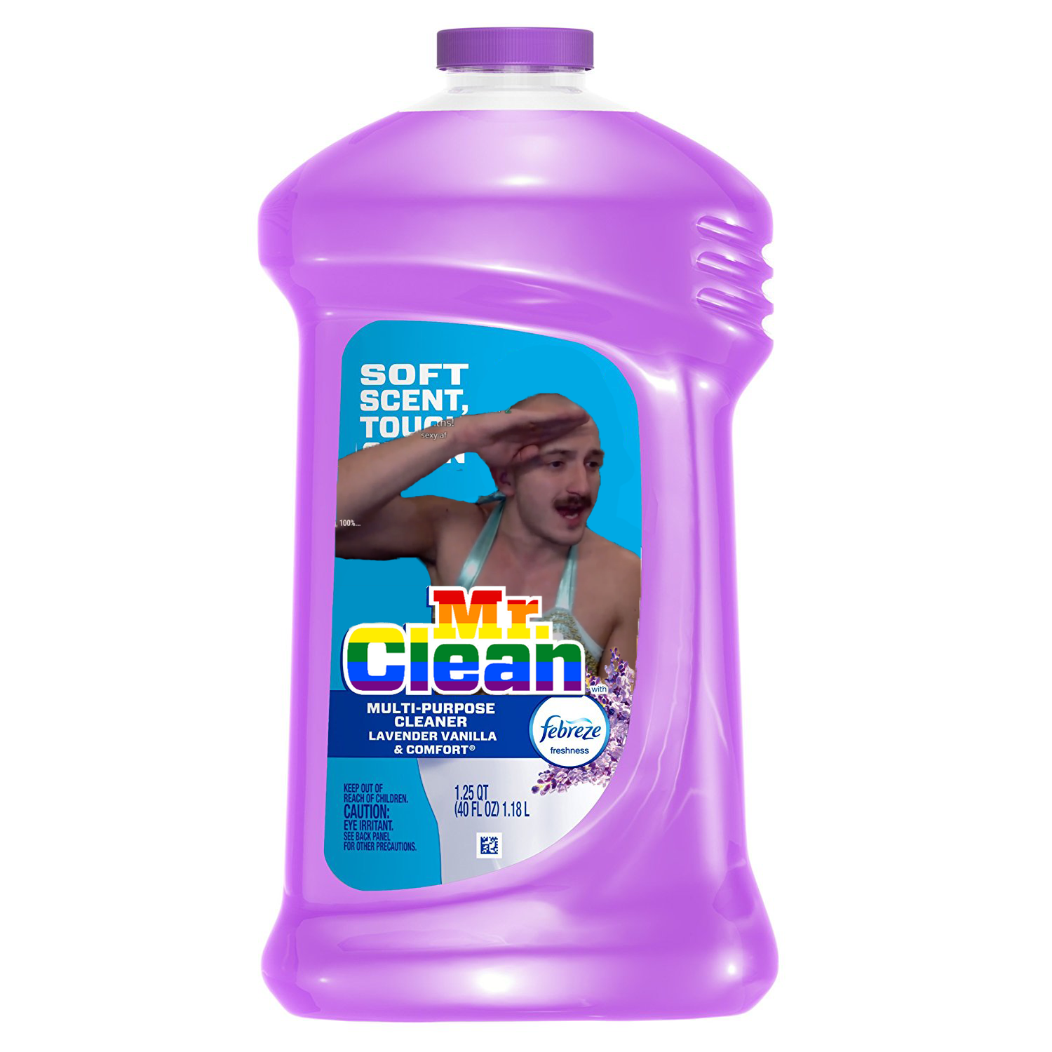 Clean - Mr Clean With Febreze Freshness Multi-purpose Cleaner, (1500x1500), Png Download