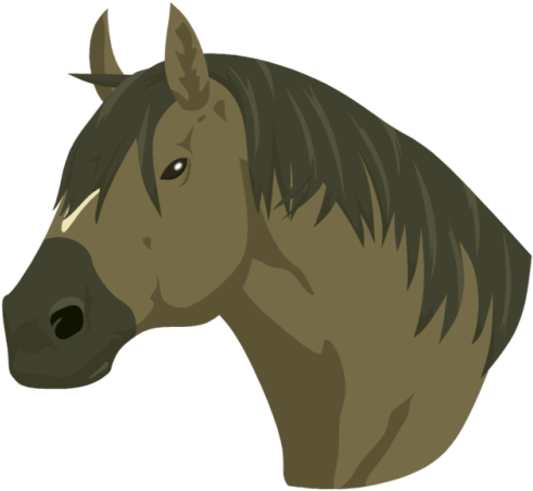 Tan Horse - Horse Png (500x500), Png Download