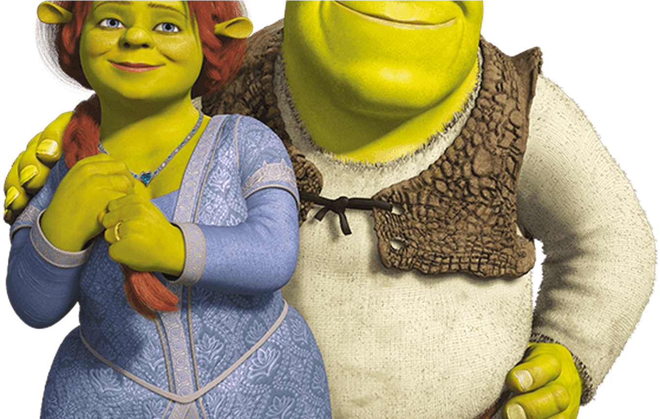 Shrek And Fiona Diy Craft Ideas & Gardening - Shrek The Third Friends And Foes (1368x855), Png Download