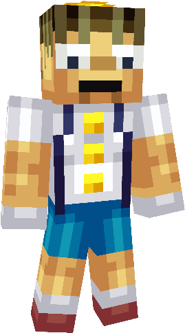 Minecraft Shrek Pinocchio Skin (640x640), Png Download