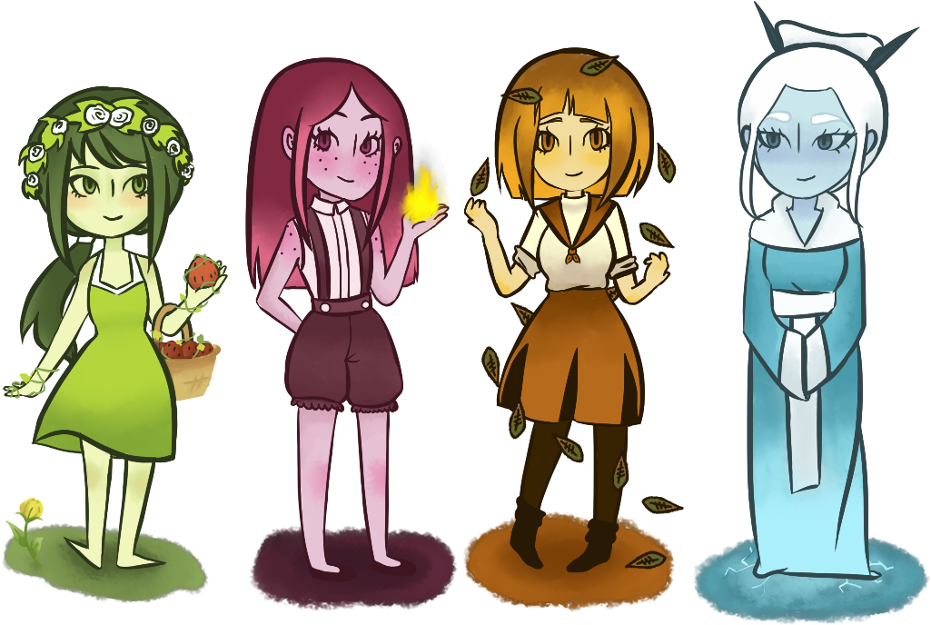 The Maidens - Rwby (1179x751), Png Download