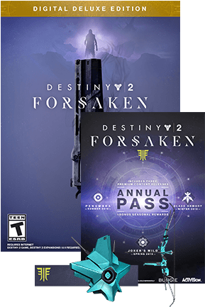 Required And Sold Separately - Forsaken Digital Deluxe Edition (324x457), Png Download