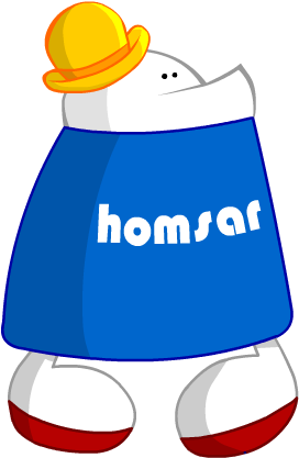 88px-homestar Runner - Homestar Homsar (293x438), Png Download