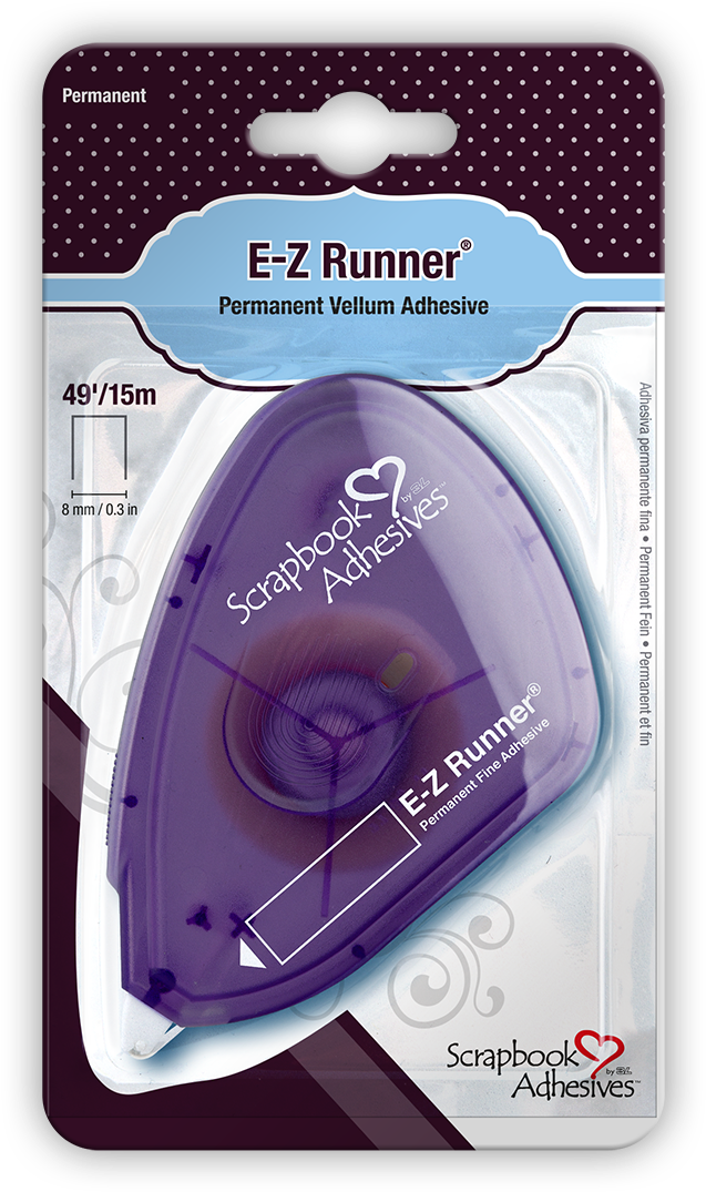 E-z Runner Permanent Fine Original Dispenser, 49ft/15m - 3l E-z Runner Permanent Vellum Tape, 49-feet (1080x1080), Png Download