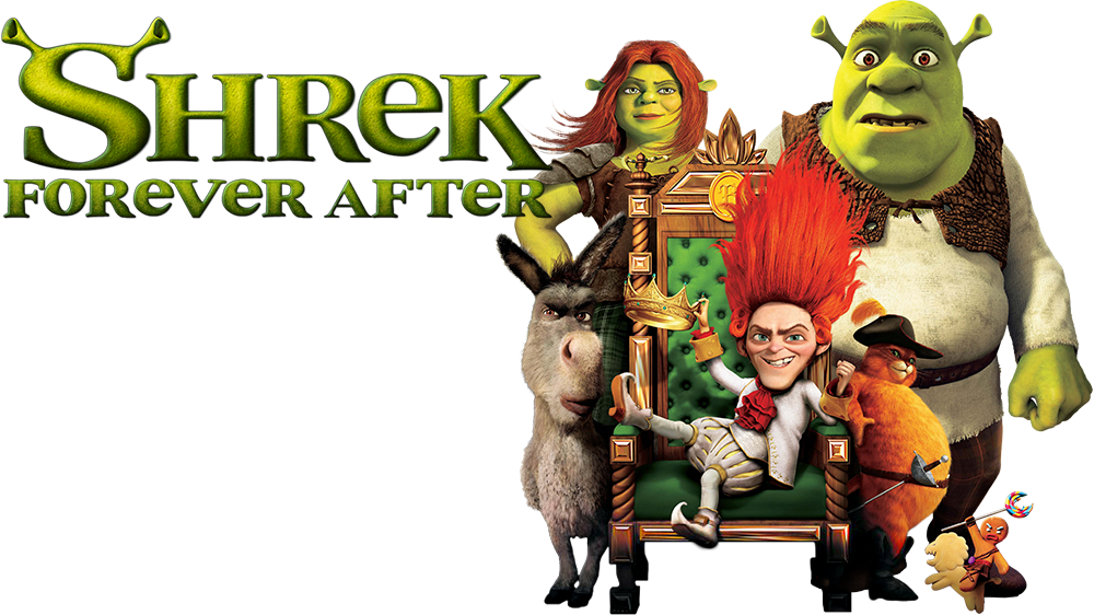 Shrek Forever After Image - Shrek 4 Movie Poster (1000x562), Png Download