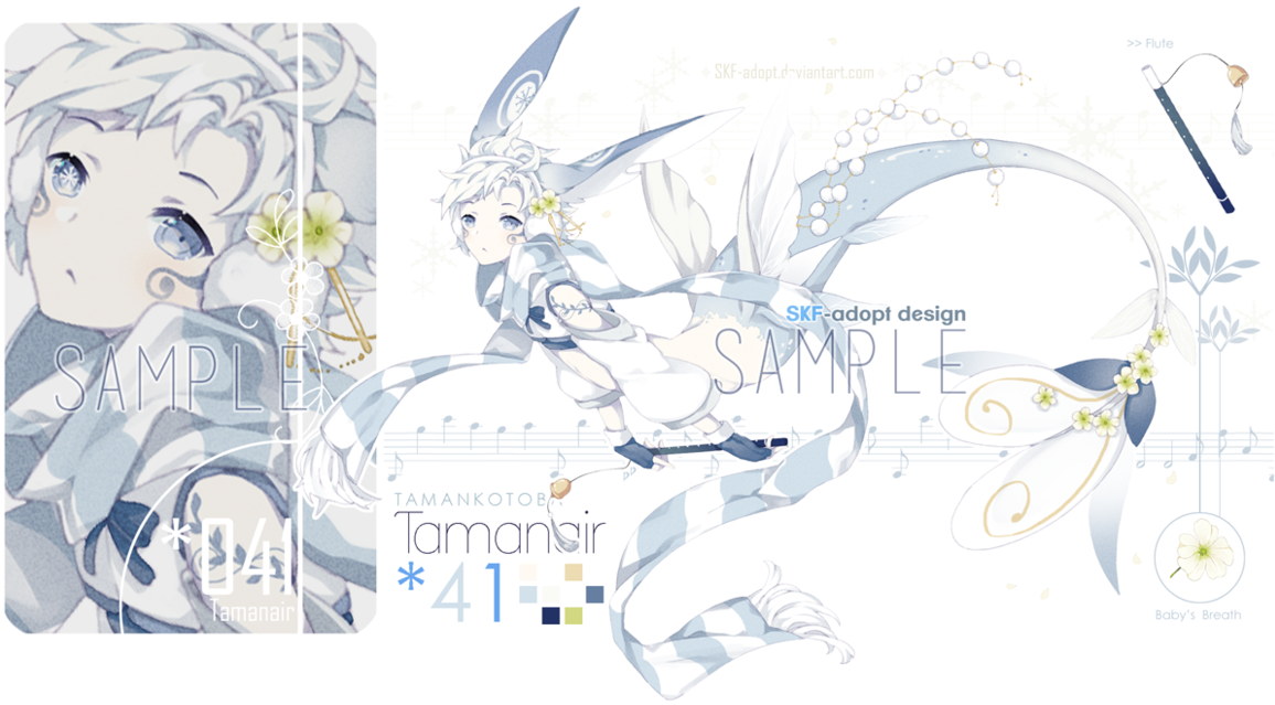 Closed Ty - Deviantart Skf Adopt (1163x687), Png Download