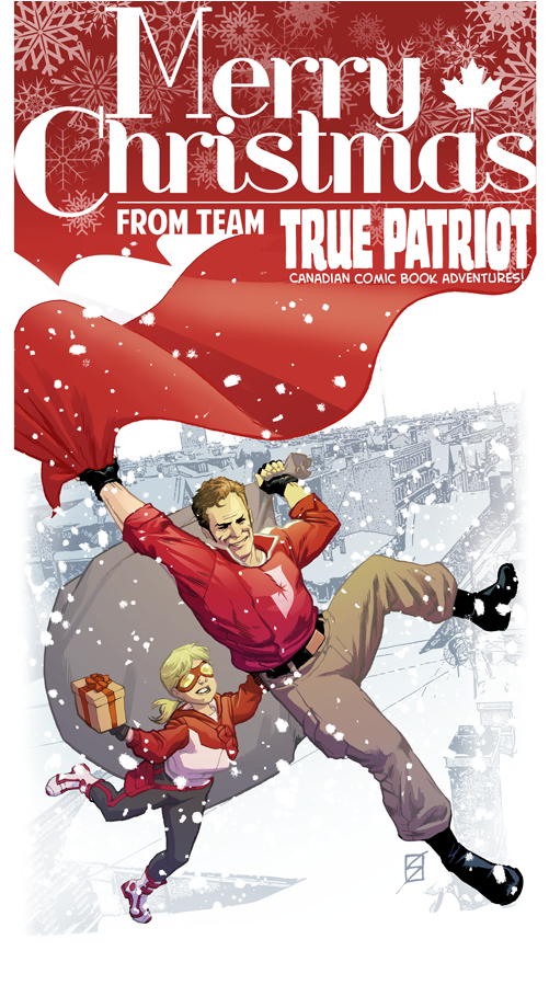 Merry Christmas From True Patriot - Drawing (700x898), Png Download