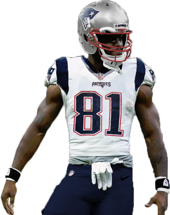 Brandin Cooks Uniform Mockup - Brandin Cooks Patriots Jersey (540x685), Png Download