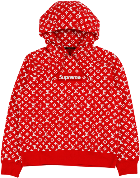 Download Supreme X Louis Vuitton Box Logo Hoodie - Brighton PNG Image ...