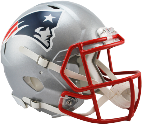 Riddell New England Patriots Revolution Speed Full-size (475x475), Png Download